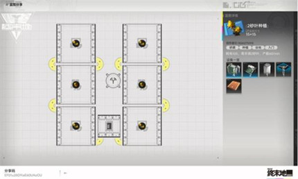 ���շ�����ĩ��������ɫ�����͵�ز�����ͼ