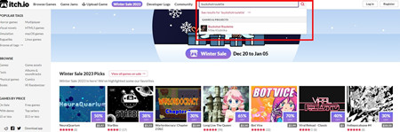 itch.io��Ϸ��ڹ�����ô����